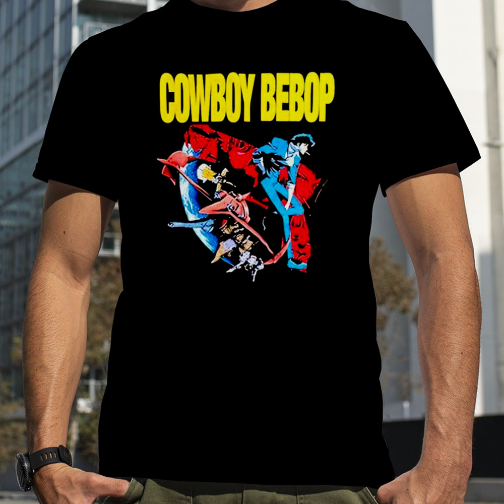 Cowboy Bebop Red And Blue Shirt