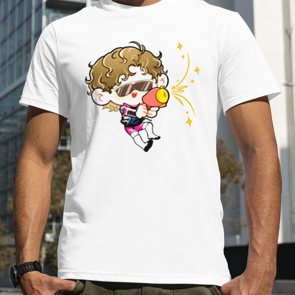 Evan Golden Confetti Chibi shirt