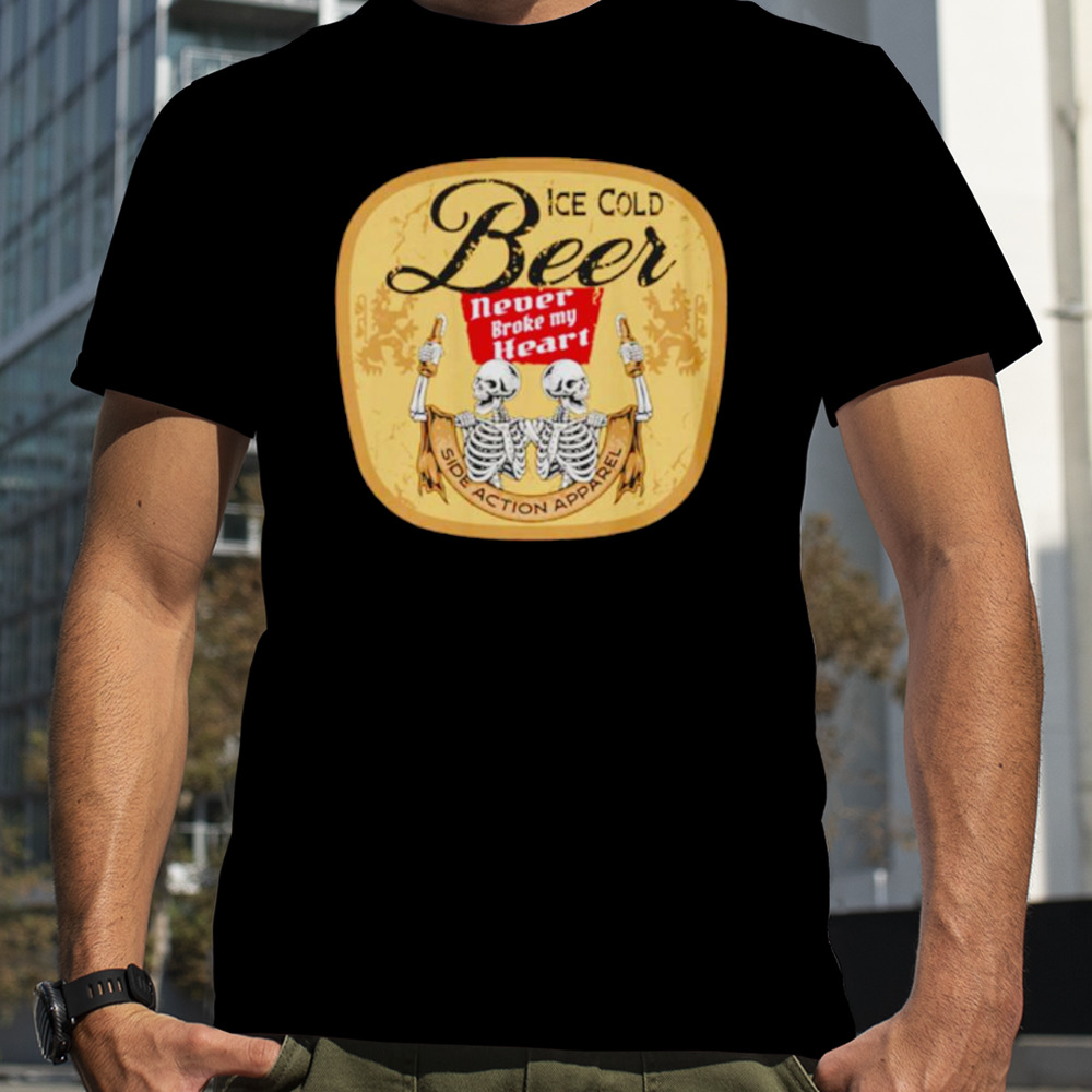 Ice Cold Beer Skeleton shirt