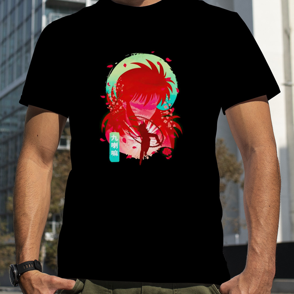 Kurama Rose Whirlwind Yu Yu Hakusho shirt