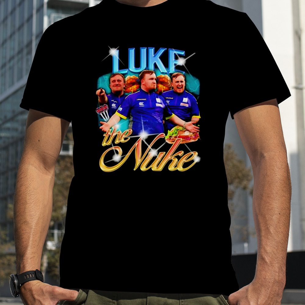 Luke Littler Professional Darts Corporation Luke The Nuke shirt