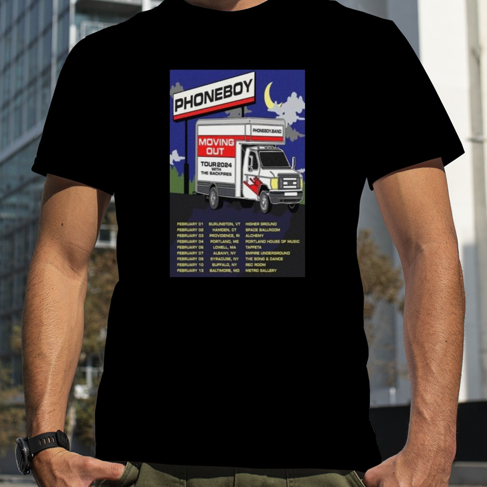 Phoneboy February Tour 2024 Shirt