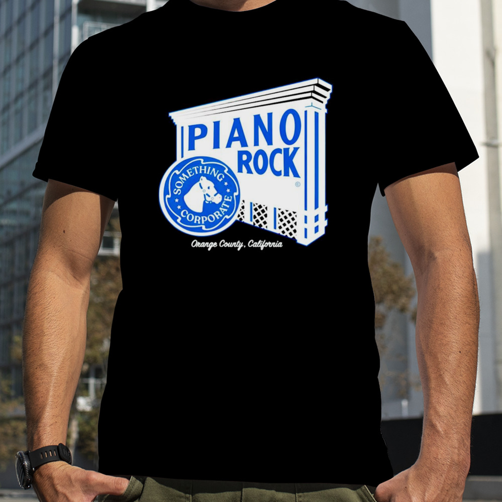 Something Corporate Piano Rock shirt