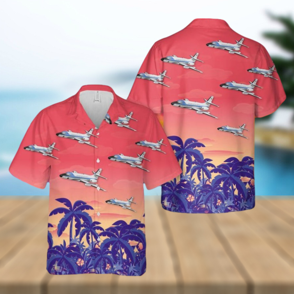 USAF Lockheed VC 140B Jetstar Hawaiian Shirt - Limotees