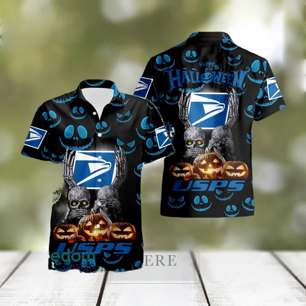 USPS Style 6 Logo Design Hawaiian Shirt For Men And Women Gift Aloha Beach - Limotees