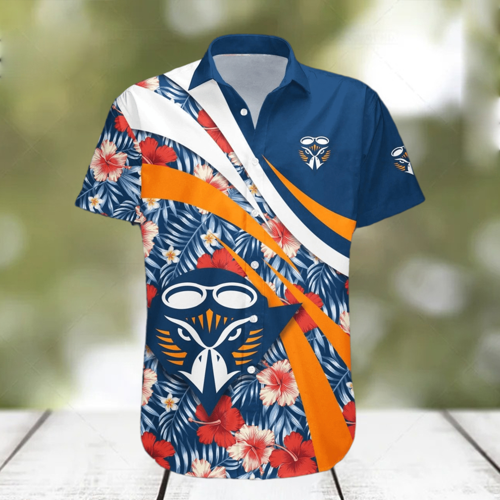 UT Martin Skyhawks 3D Hawaiian Shirt - Limotees