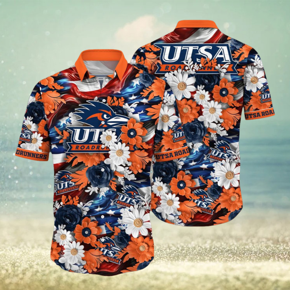 UTSA Roadrunners NCAA3 Hawaii Shirt Independence Day - Limotees