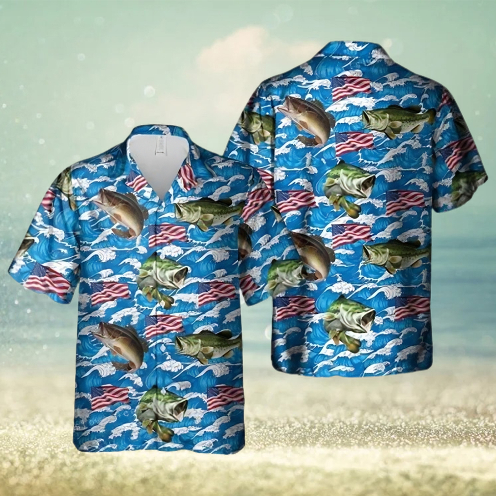 Usa Largemouth Bass Fishing Hawaiian Shirt - Limotees