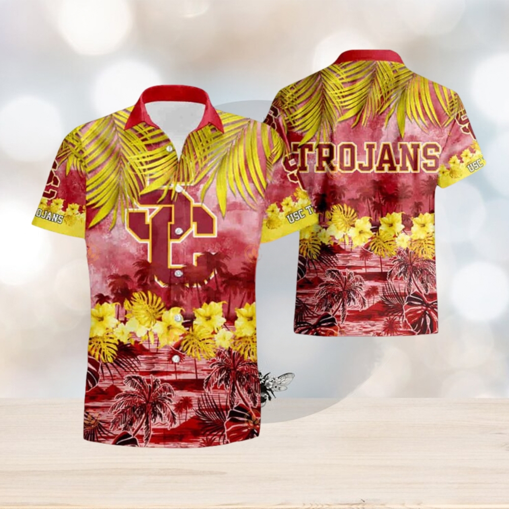 Usc Hawaiian Shirt Usc Trojans Summer Cool Hawaiian Shirts - Limotees