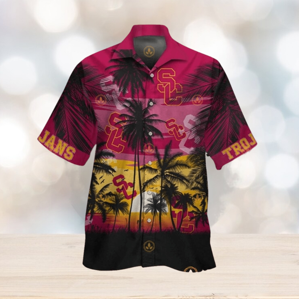 Usc Hawaiian Shirt Usc Trojans Tropical Best Hawaiian Shirts - Limotees