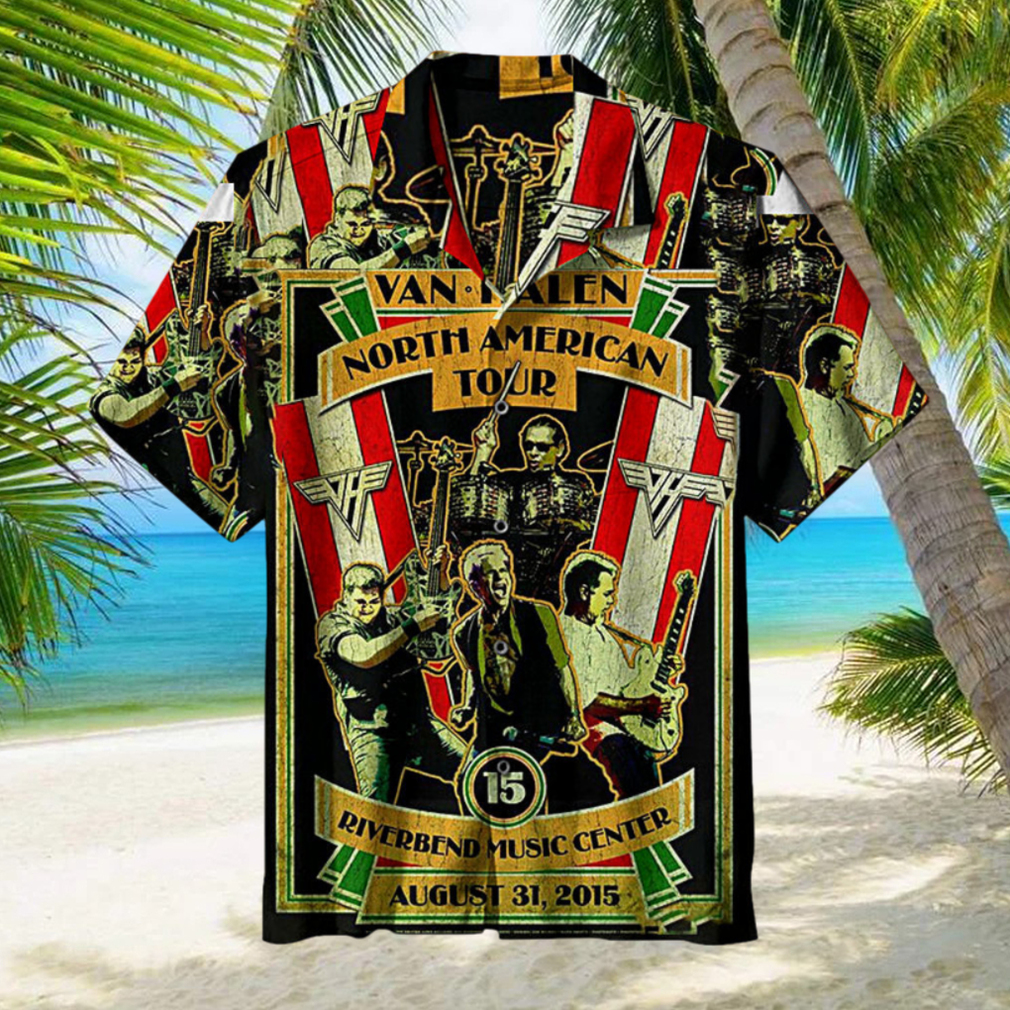 Van Halen Destroyed Cincinnati!universal Aloha Hawaiian Shirt - Limotees