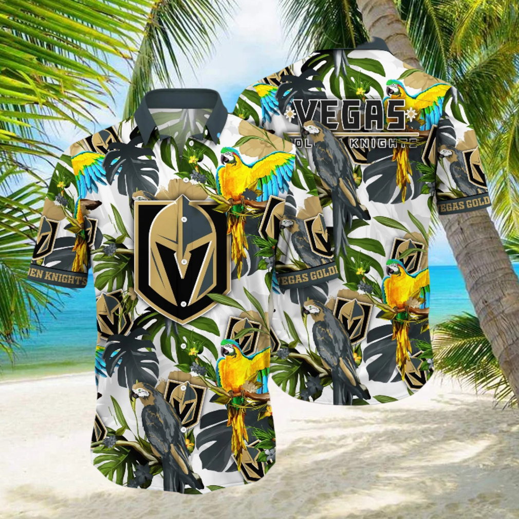 Vegas Golden Knights NHL Hawaiian Shirt Vacation Timetime Aloha Shirt - Limotees