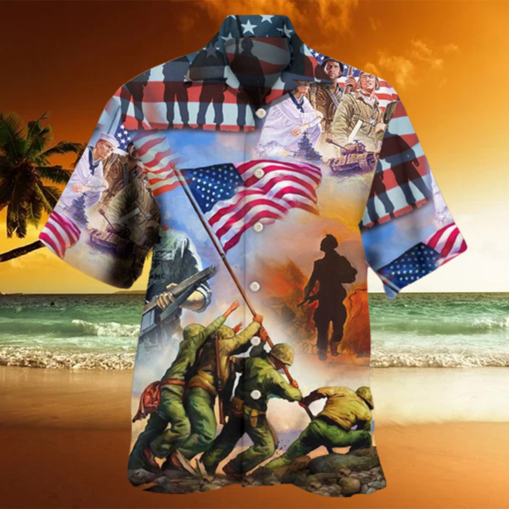 Veteran USA Veteran Proud Hawaiian Shirt - Limotees