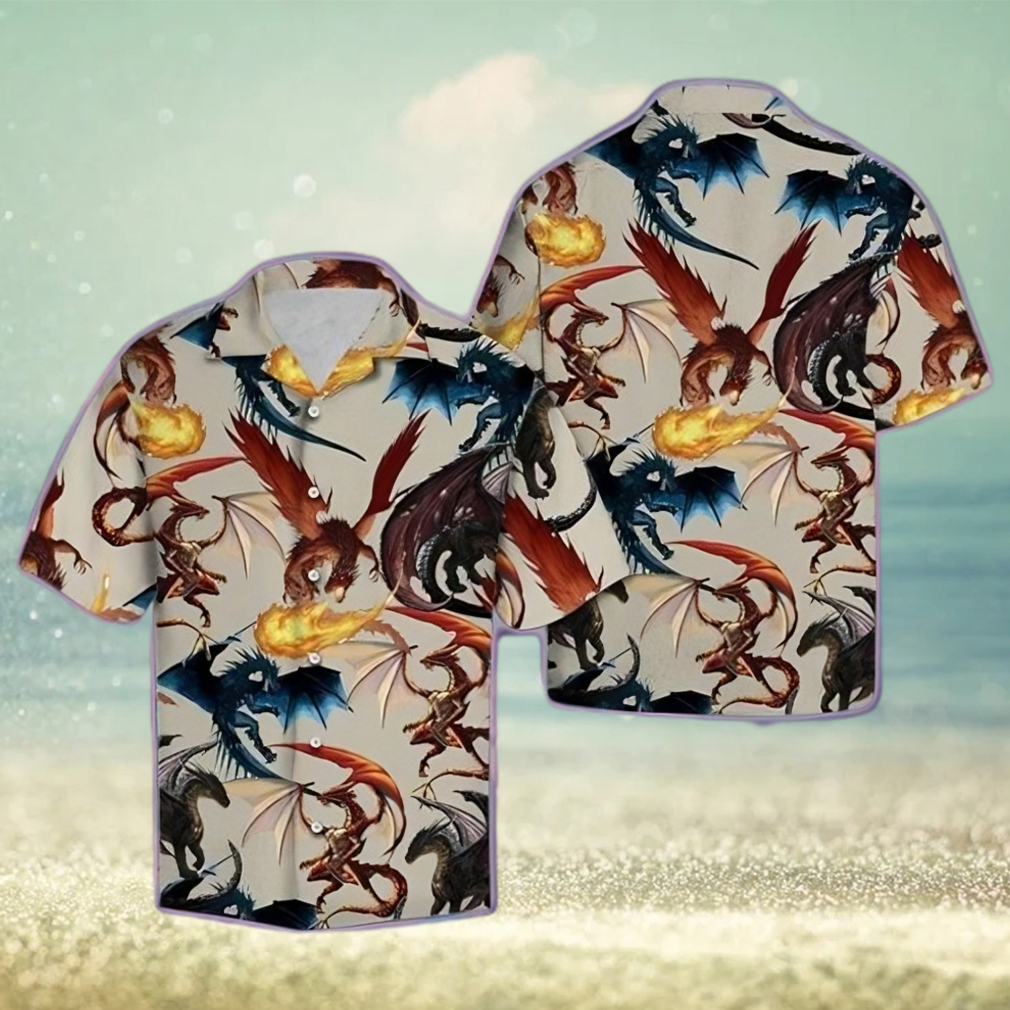 Viking Dragon Hawaiian Shirt - Limotees