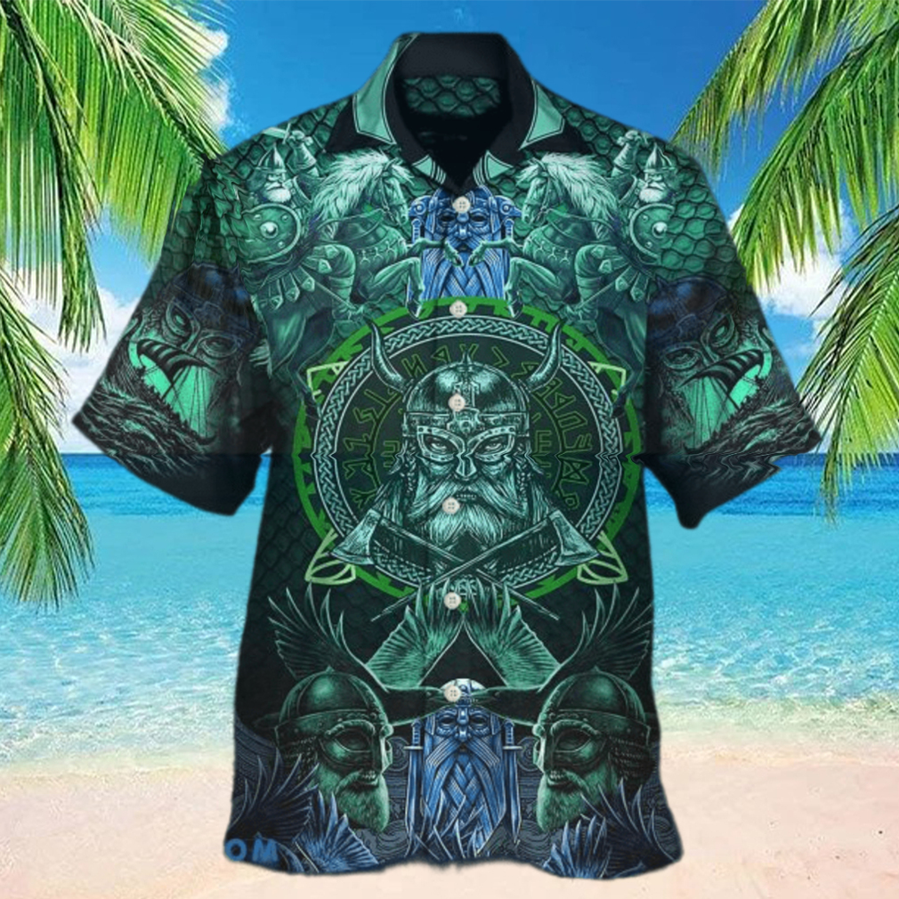 Viking See You In Valhalla 3D Hawaiian Shirt - Limotees