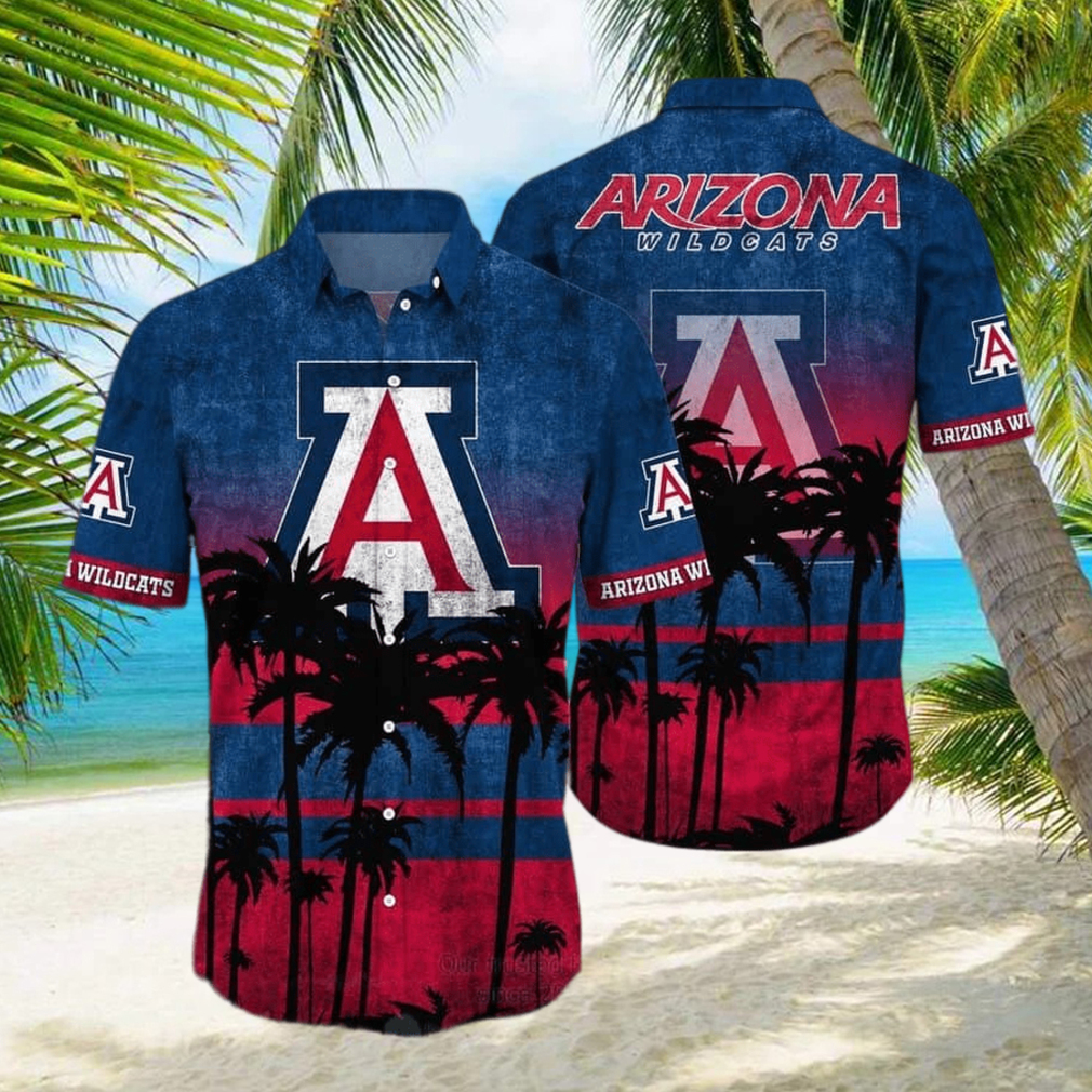 Vintage Aloha NCAA Arizona Wildcats Hawaiian Shirt Trendy Summer Gift - Limotees