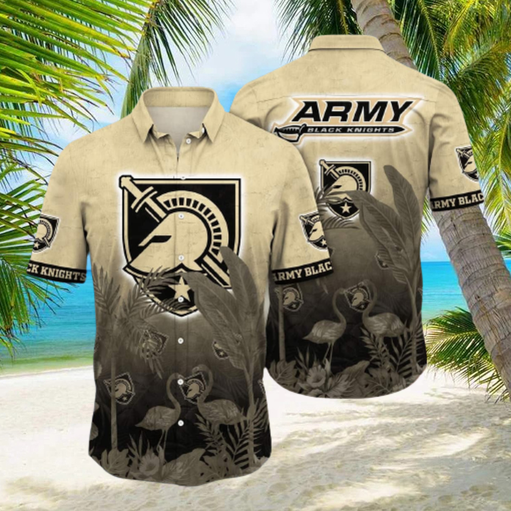 Vintage Aloha NCAA Army Black Knights Hawaiian Shirt Beach Lovers Gift - Limotees