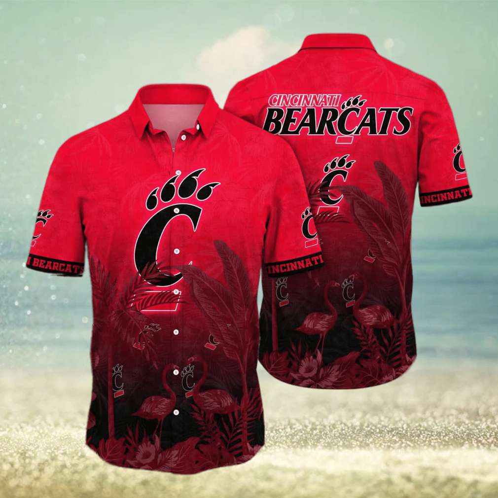 Vintage Aloha NCAA Cincinnati Bearcats Hawaiian Shirt Beach Lovers Gift - Limotees