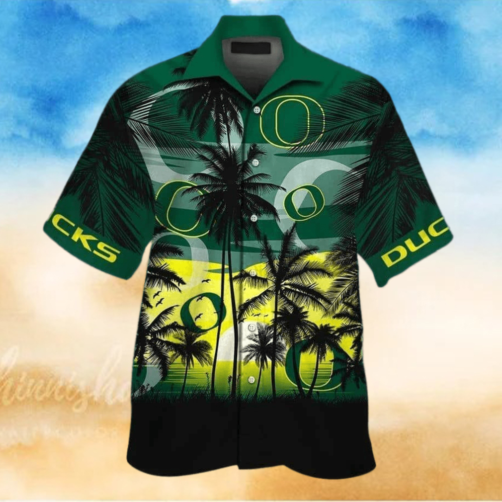 Vintage Aloha NCAA Oregon Ducks Hawaiian Shirt - Limotees