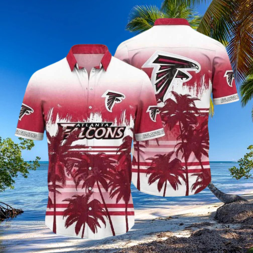 Vintage Aloha NFL Atlanta Falcons Hawaiian Shirt Practical Beach Gift For Him hawaiian shirt - Limotees