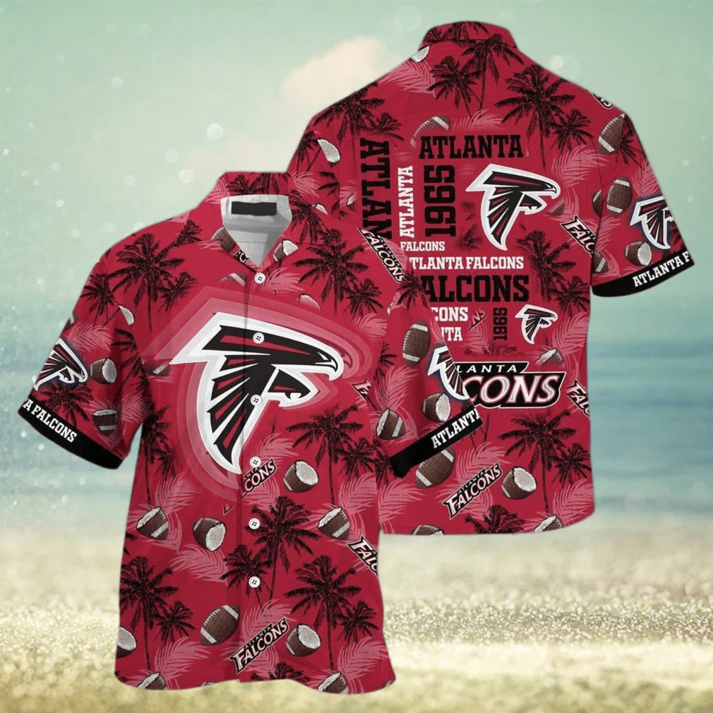 Vintage Aloha NFL Atlanta Falcons Hawaiian Shirt Trendy Summer Gift - Limotees