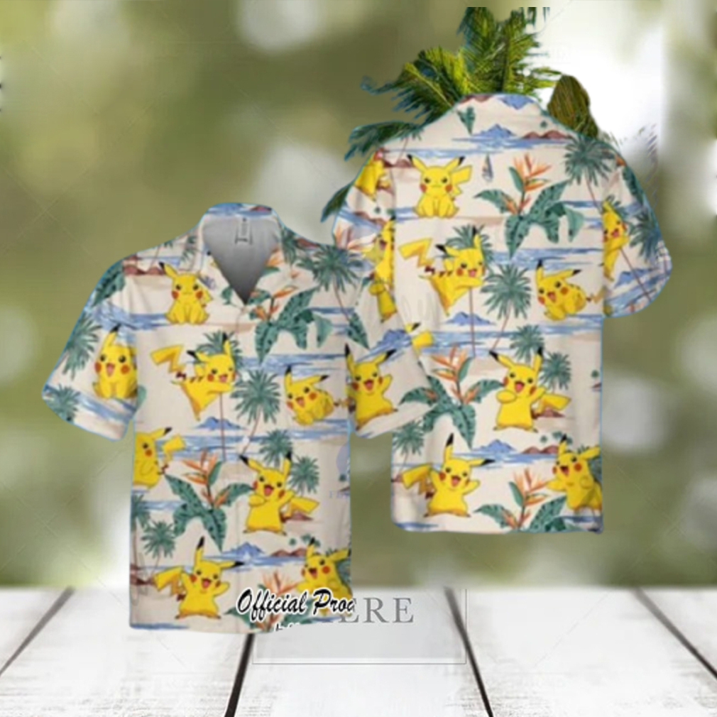 Vintage Aloha Pokemon Hawaiian Shirt Beach Vacation Gift - Limotees