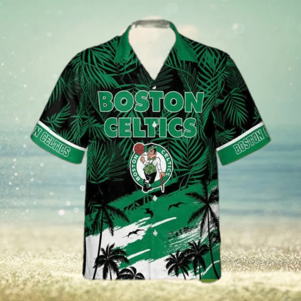 Vintage Boston Celtics Funny Hawaiian Shirt Best Beach Gift - Limotees