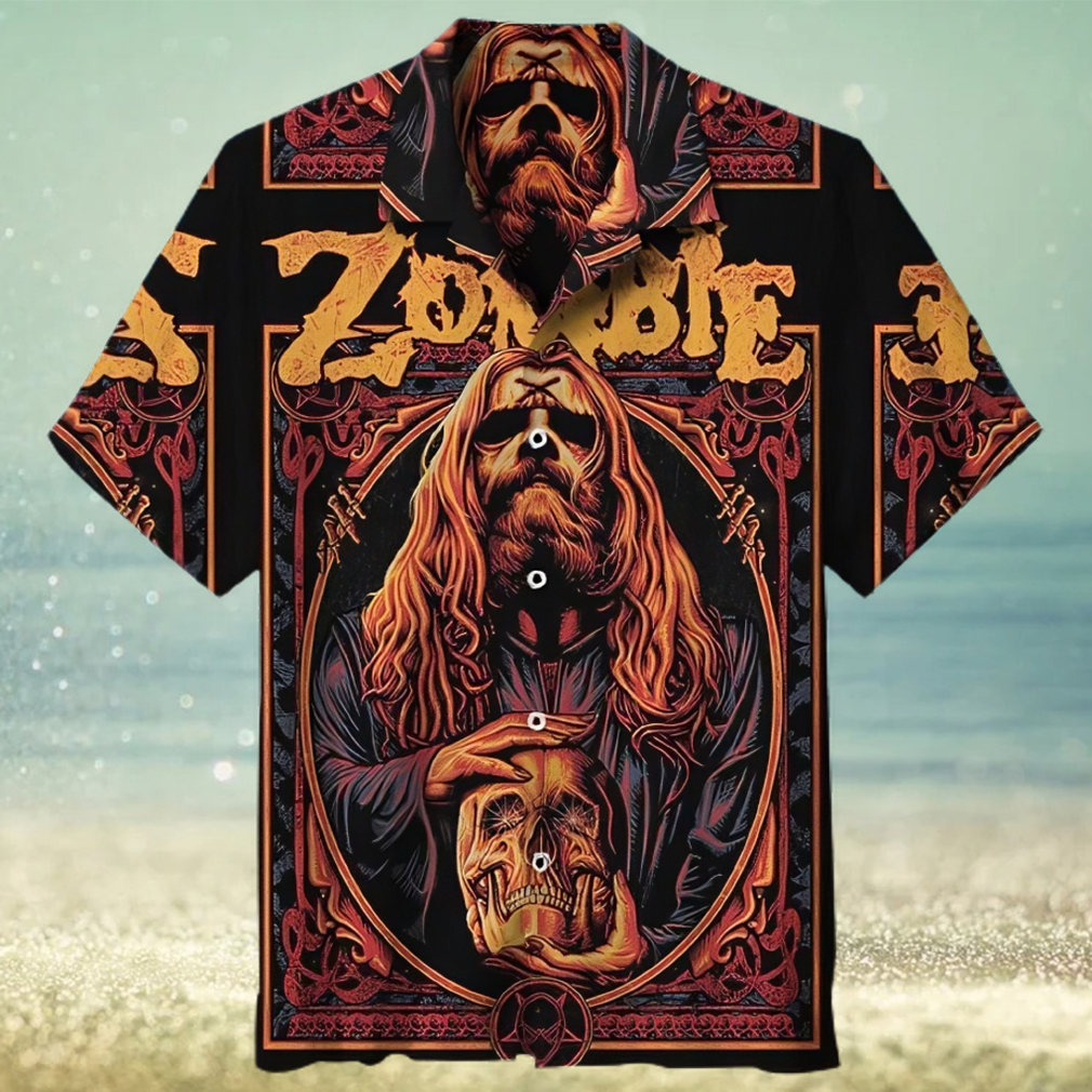 Vintage Rob Zombie 3D All Over Print Hawaiian Shirt - Limotees