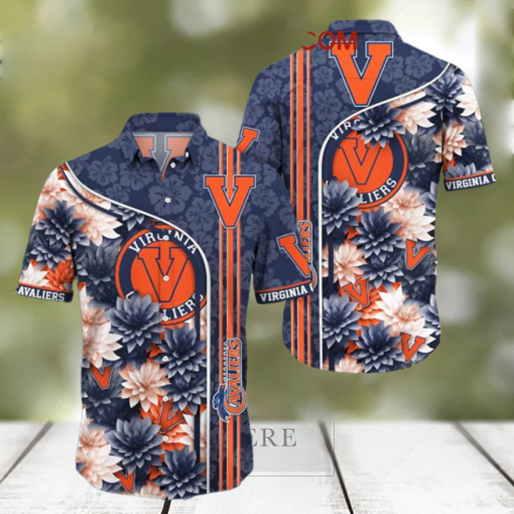 Virginia Cavaliers NCAA Flower Hawaiian Shirt Summer - Limotees