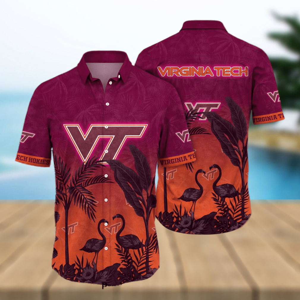 Virginia Tech Hokies NCAA For Sports Fan All Over Printed Hawaiian Shirt - Limotees