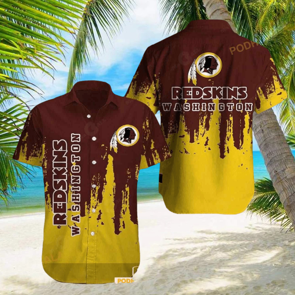 WASHINGTON REDSKINS TRENDING MODEL 4 FUNNY HAWAIIAN SHIRT - Limotees