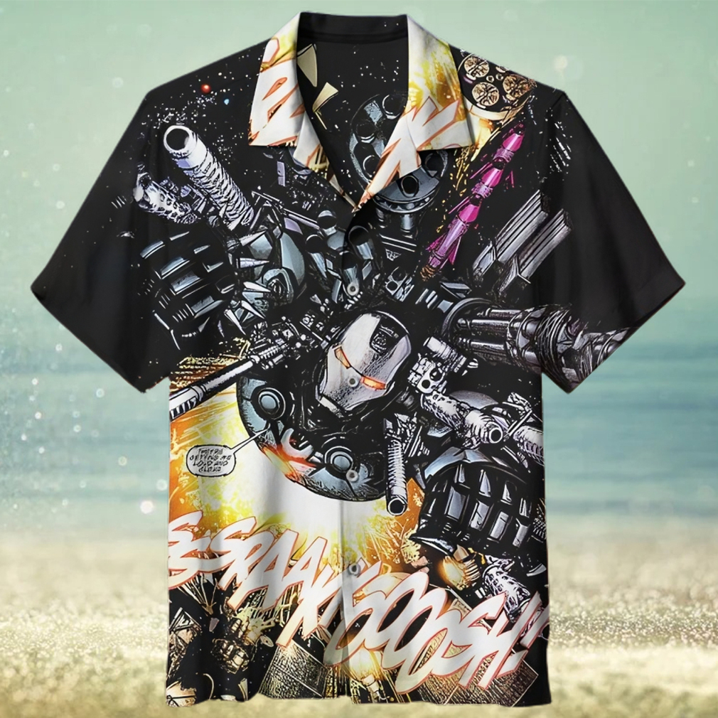 War Machine 2017 Film 3D All Print Hawaiian Shirt - Limotees