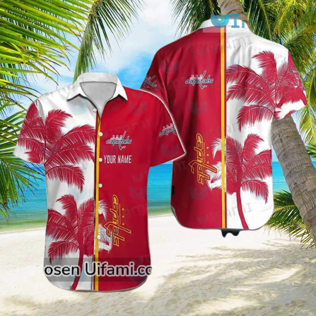 Washington Capitals Hawaiian Shirt Spirited Capitals Gift - Limotees