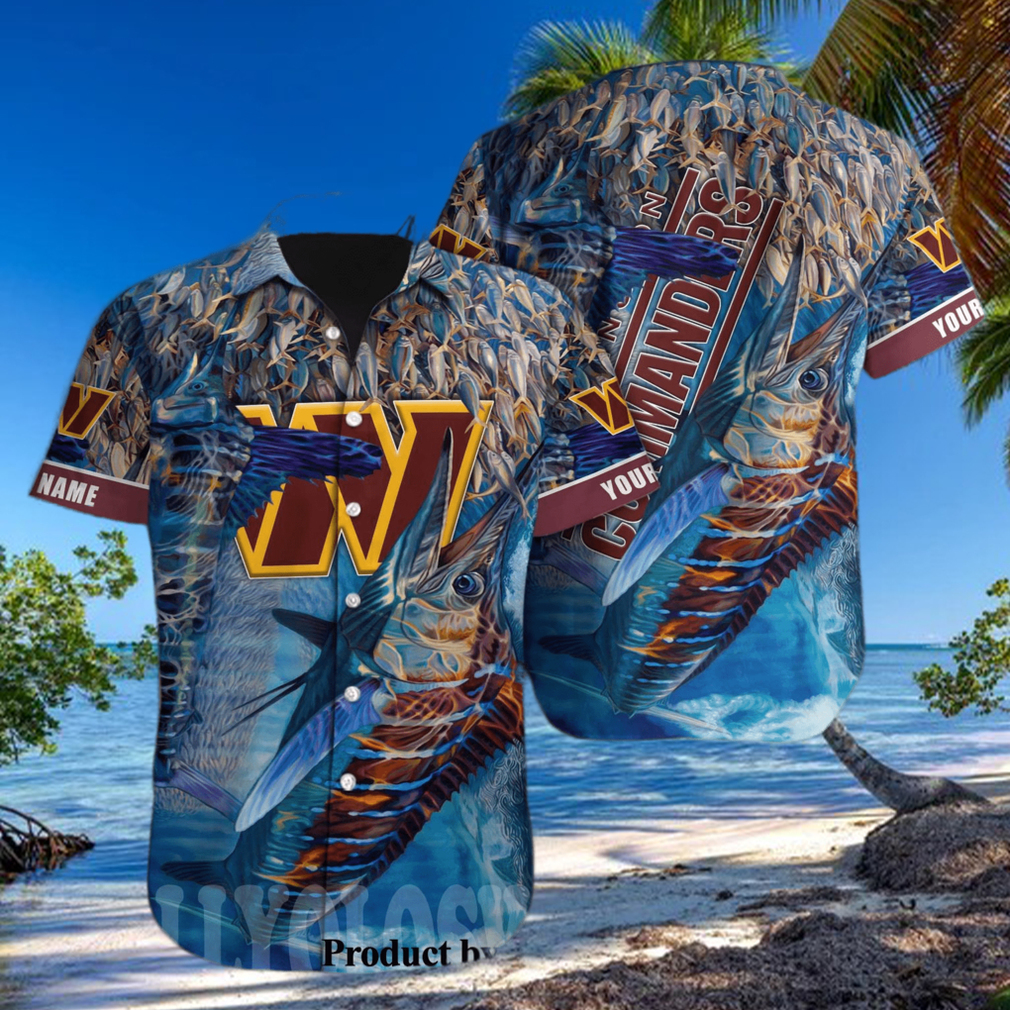 Washington Commanders NFL Classic All Over Printed Hawaiian Shirt - Limotees