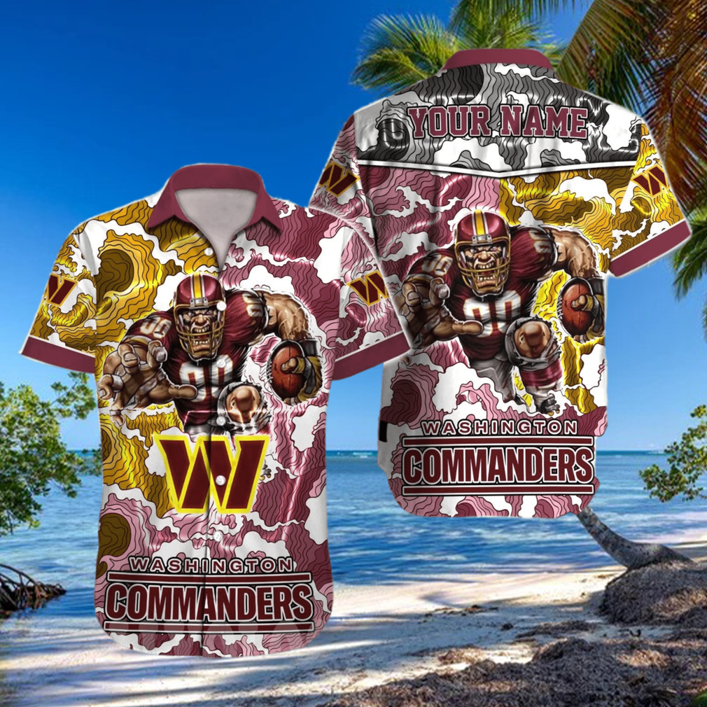 Washington Commanders NFL Full Printing Hawaiian Aloha Shirt - Limotees