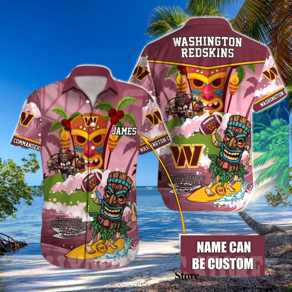 Washington Commanders NFL Unisex Full Print Hawaii Shirt - Limotees