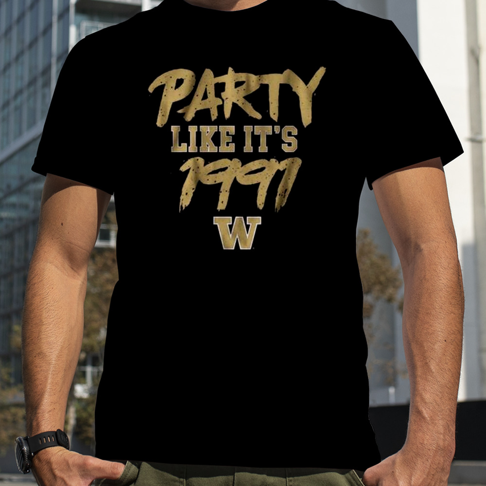 Washington Huskies Party Like It’s 1991 Shirt