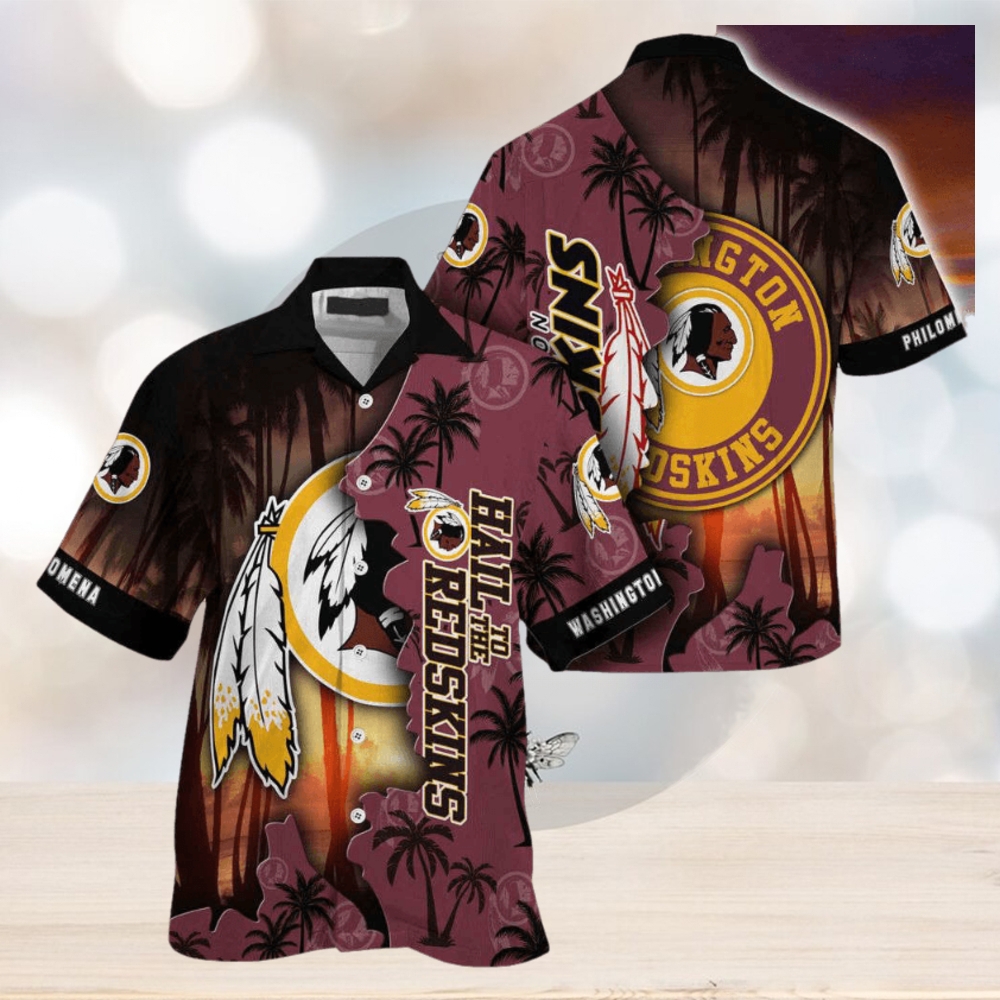 Washington Redskins NFL Customized Summer Hawaii Shirt For Sports Enthusiasts - Limotees