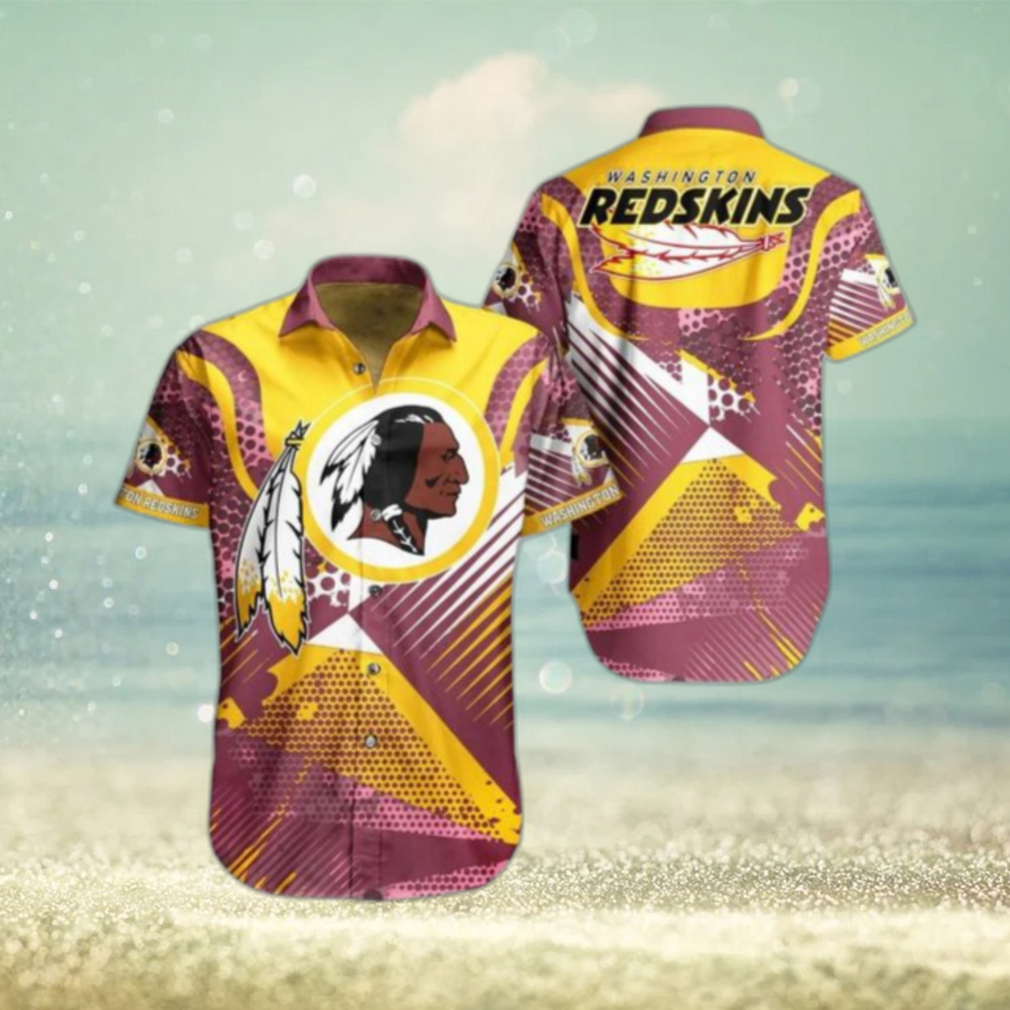 Washington Redskins NFL Hawaiian Shirt Summer Short Sleeve Button Down Shirt Perfect Gift For Big Fans Hot Trend 2023 - Limotees