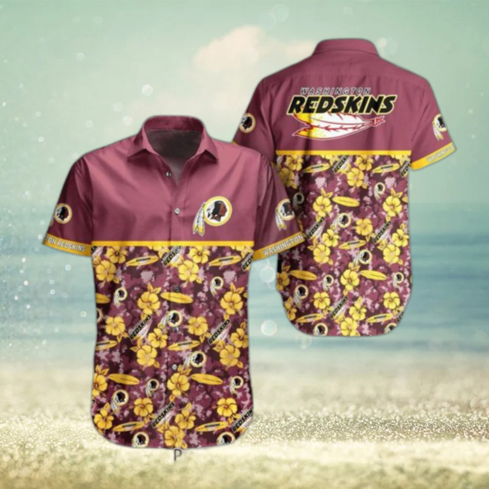 Washington Redskins NFL Style Trending Summer Hawaiian Shirt Hot Trend - Limotees