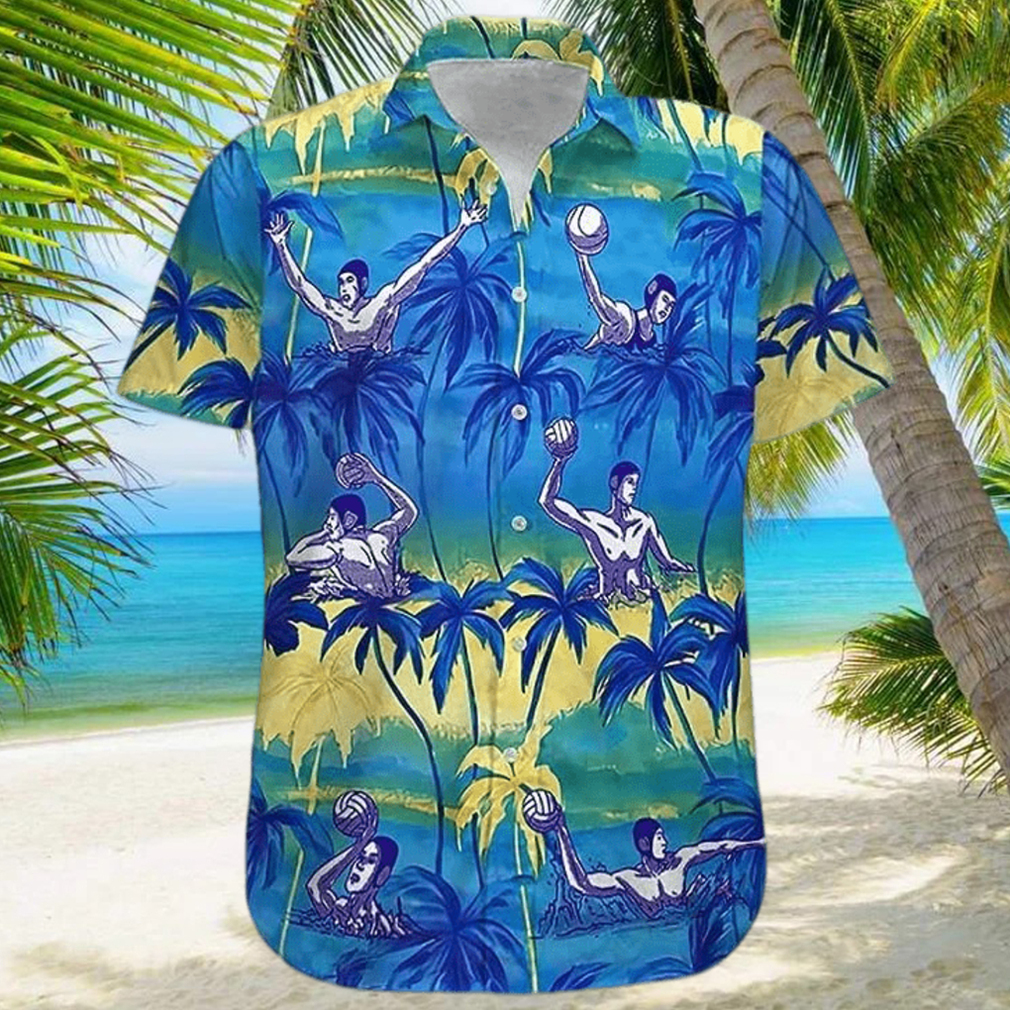 Water Polo Palm Hawaiian Hawaii Shirt - Limotees