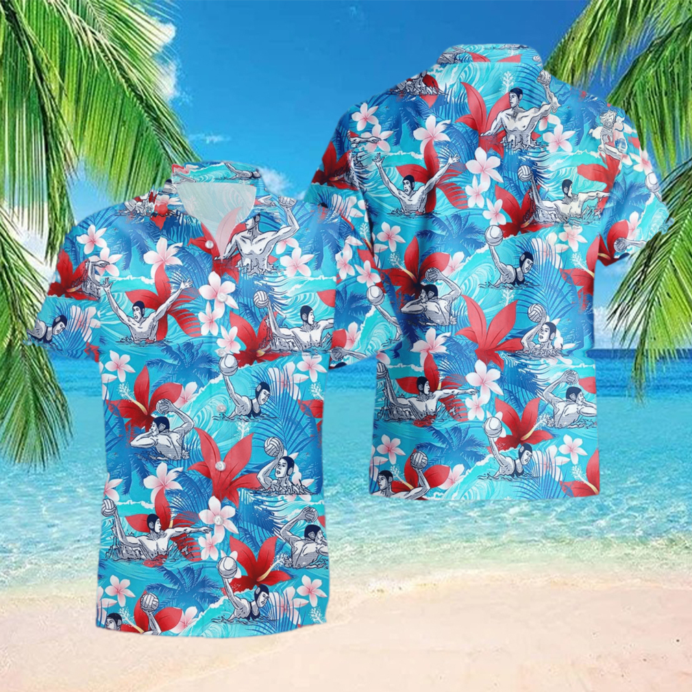 Water Polo Tropical Flower Hawaiian Shirt Tropical Summer For Men And Women - Limotees