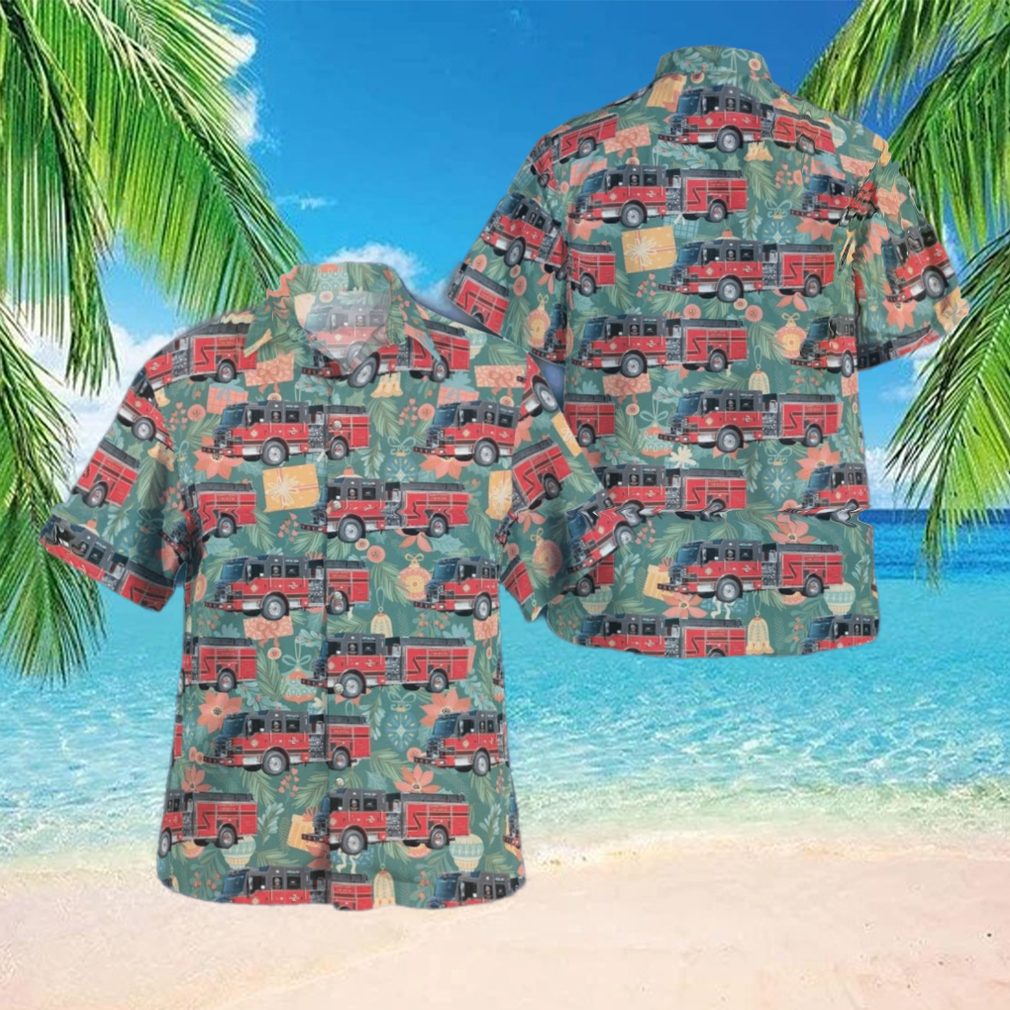 Wauchula Florida Hardee County Fire Rescue Christmas Summer Aloha hawaiian shirt - Limotees