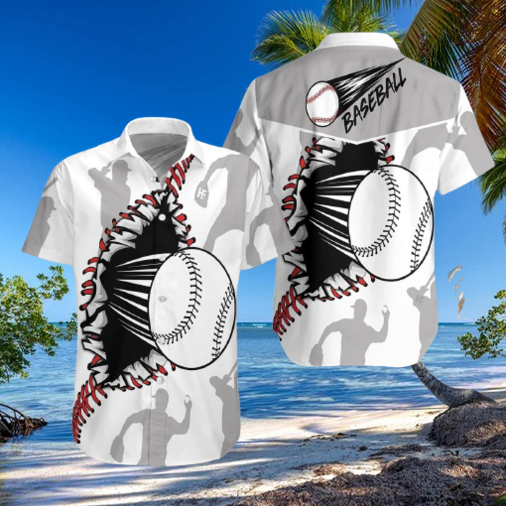 Wear Out Baseball Pattern Hawaiian Aloha Shirts - Limotees