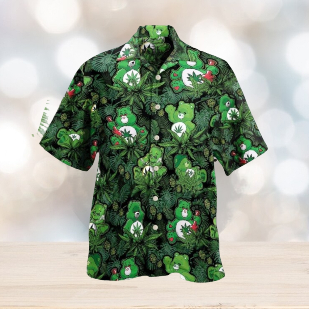 Weed Don’t Care Bear Hawaiian Shirt Style Gift For Men And Women - Limotees