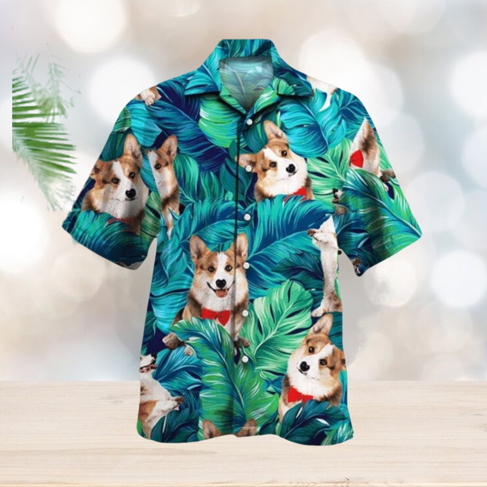 Welsh Corgi Dog Hawaiian Shirt Style Gift For Men And Women - Limotees