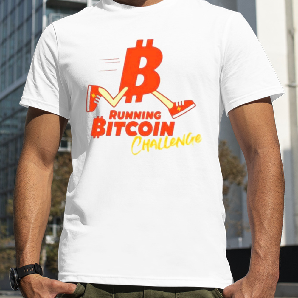 Fran Finney Running Bitcoin Challenge T-Shirt