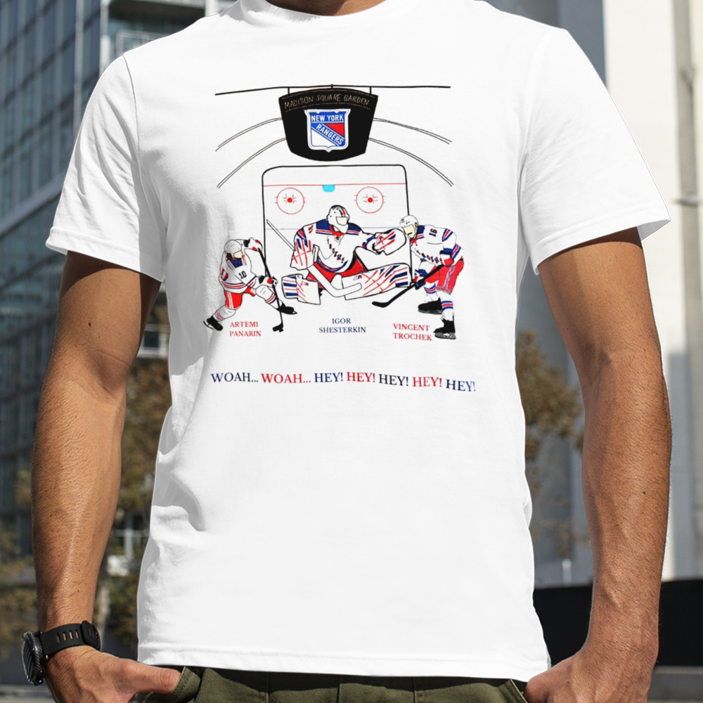 New York Rangers Artemi Panarin Igor Shesterkin Vincent Trocheck shirt