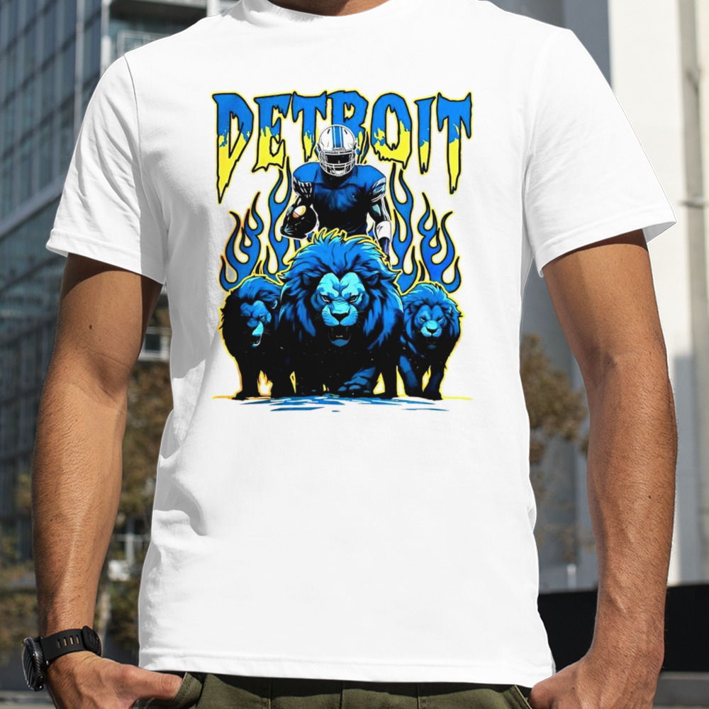 Skeleton Lions Detroit Lions Football shirt