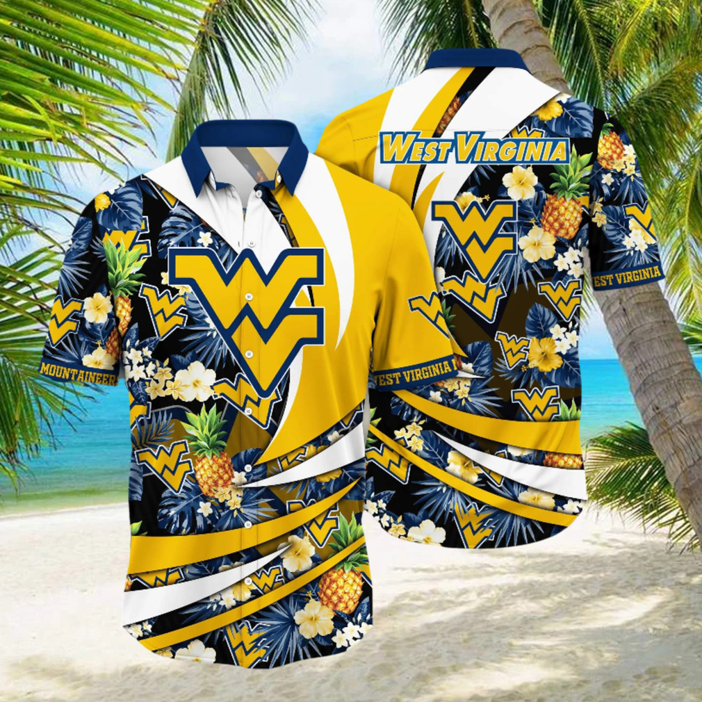 West Virginia Mountaineers NCAA Hawaiian Shirt Mosquito Bites Aloha Shirt - Limotees